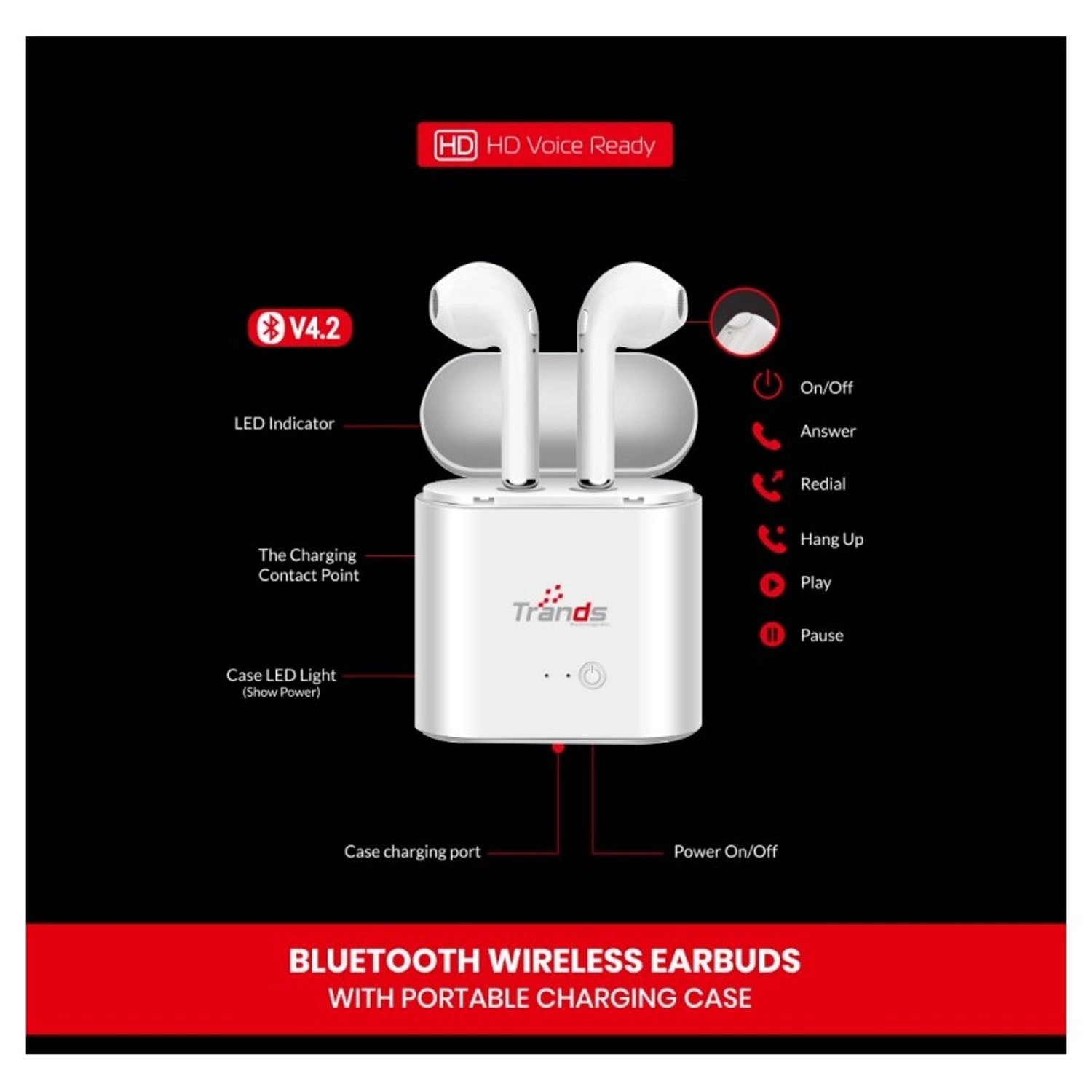 TWS-F12 Wireless Earbud