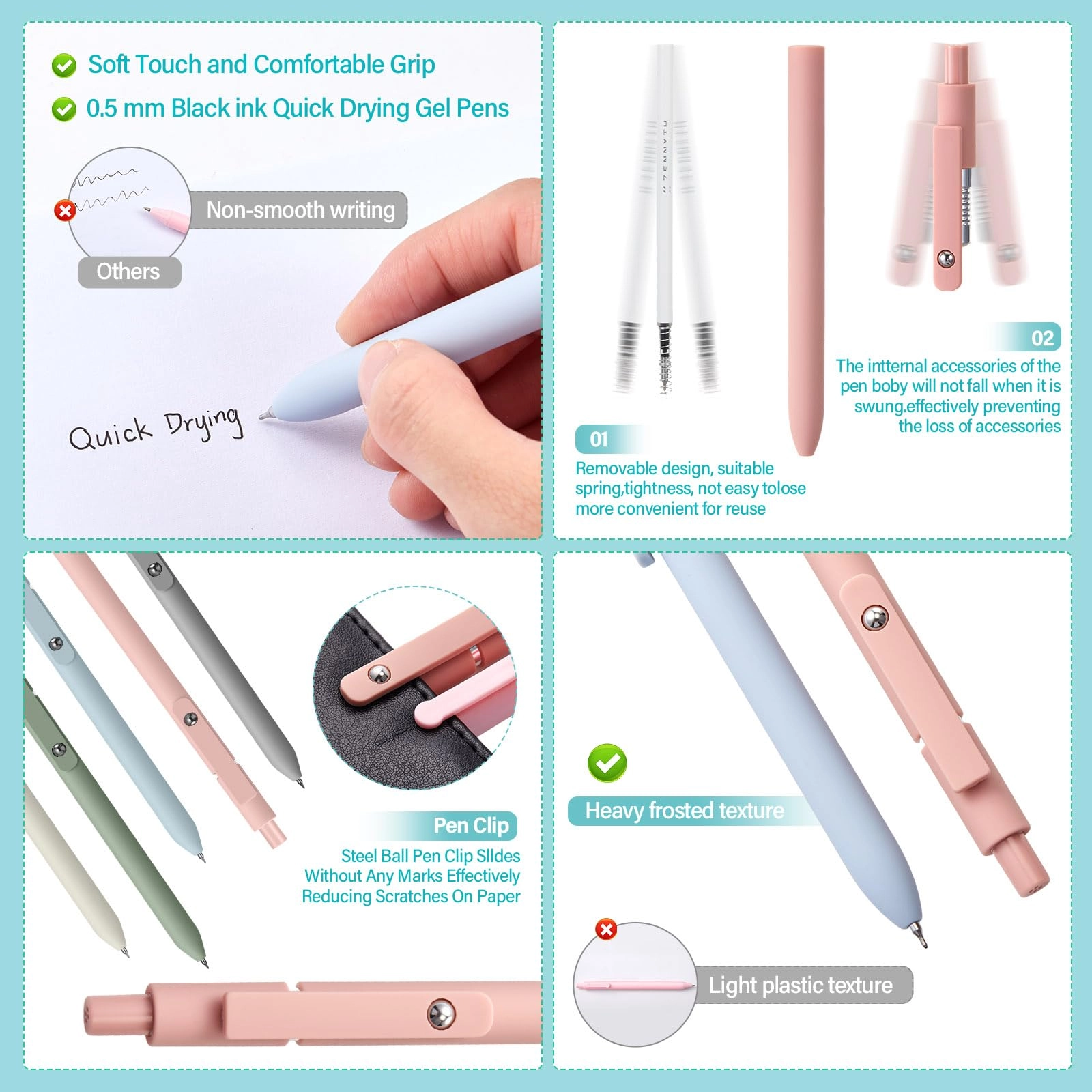 Aesthetic Book Annotation Kit - 39 Pcs