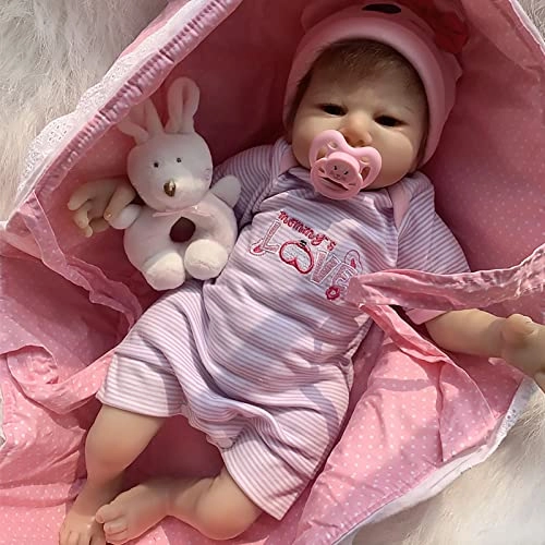 Reborn Baby Doll - 18 Inch 45cm Soft Vinyl Girl