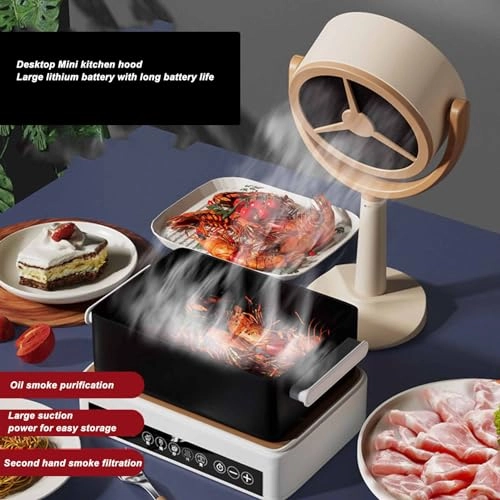Portable Range Hood - 1200 Cubic Feet Per Minute 22W