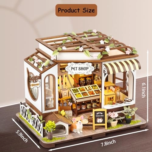 Miniature Dollhouse Kit - Pet Store