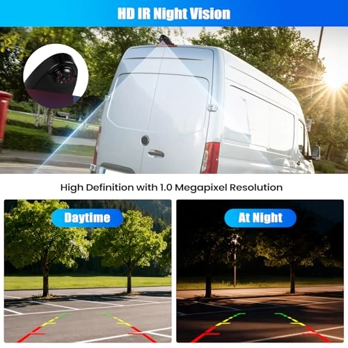 Rear View Camera - Night Vision Wired 1.0 Megapixel