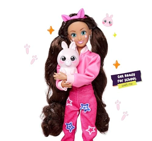 Lucy Dressing Doll - 26 cm Plastic Long Hair Ages 4+