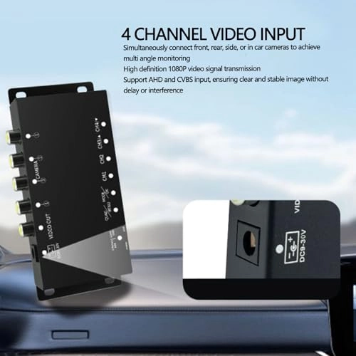 4 Channel Video Splitter - 1080P