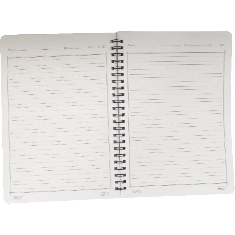 Notebook 19 X 26 cm Spiral - Grid 100 Sheets