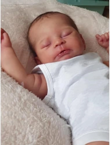 Reborn baby doll - 20 inches Closed eyes