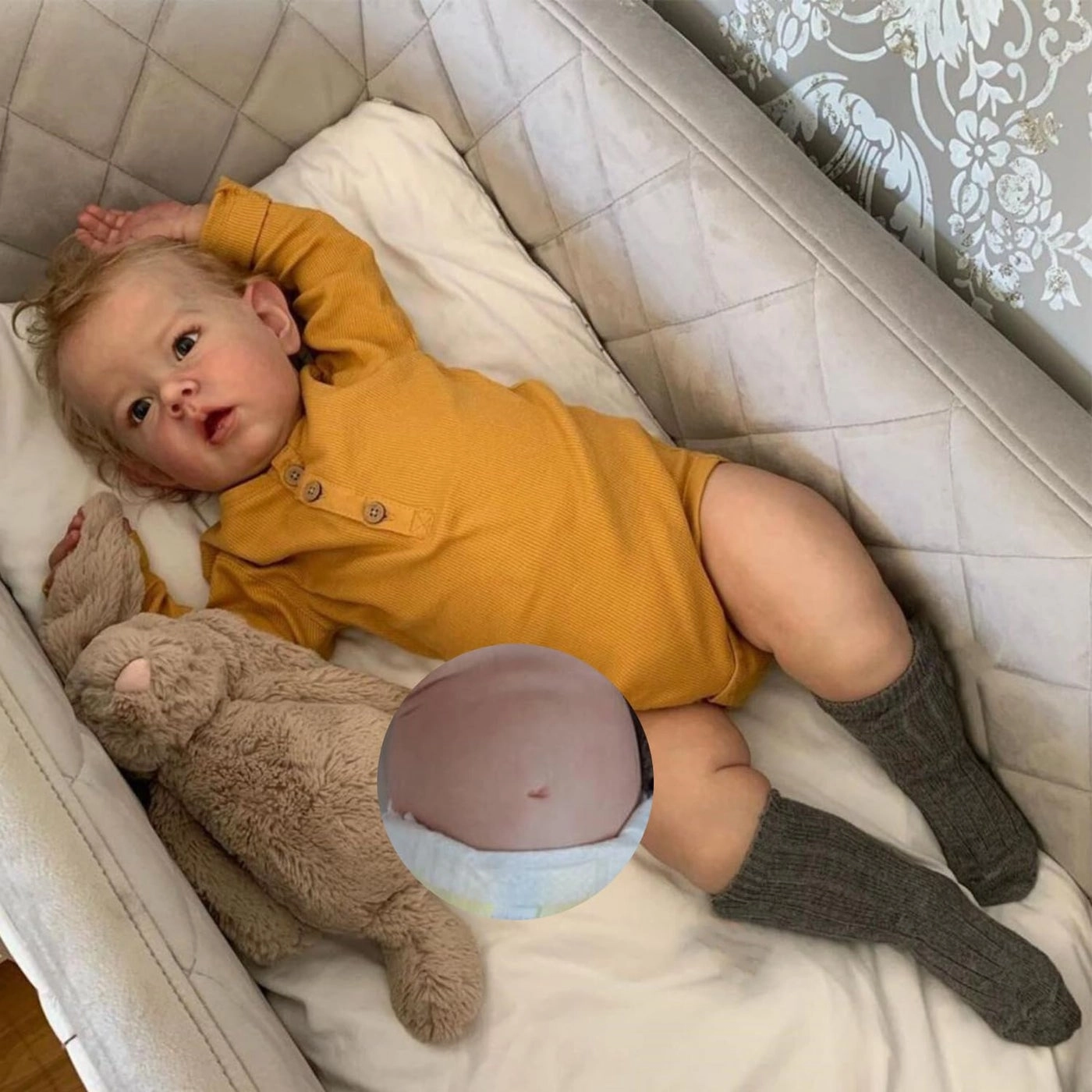 Reborn Baby Doll - 20 Inch Silicone Boy