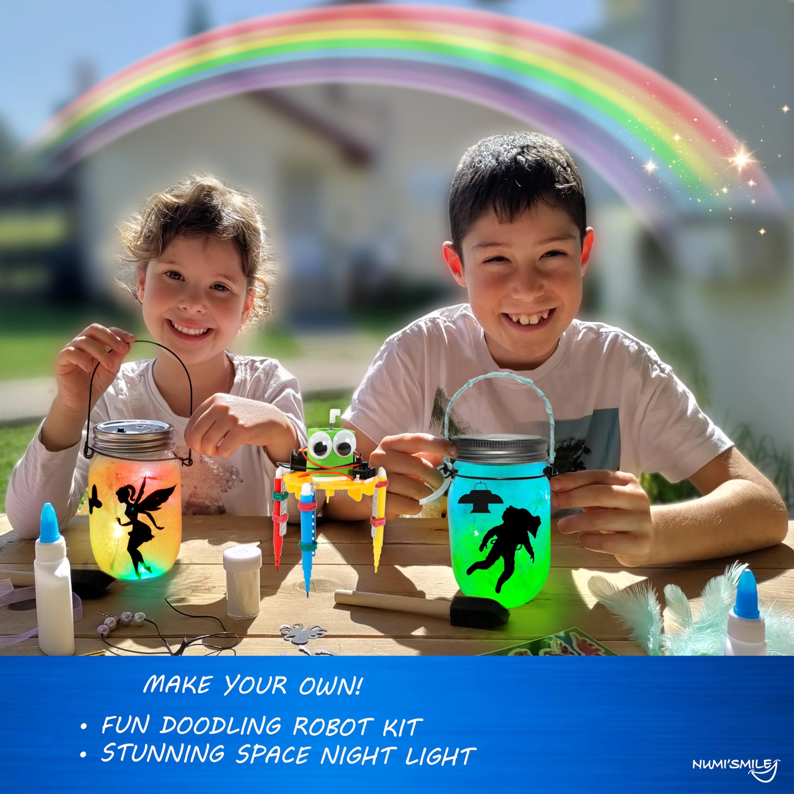 Space Night Light & DIY Robotic Kit - STEM