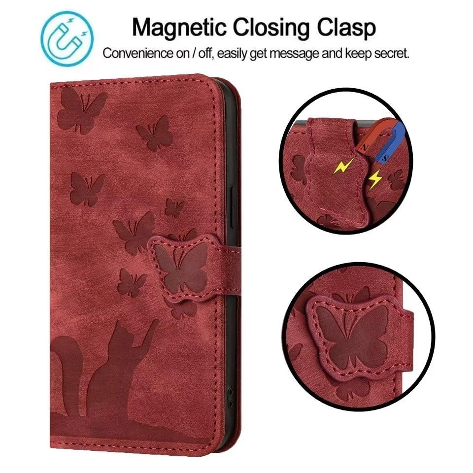 Flip Phone Cover Wallet Protective Case for iPhone 14