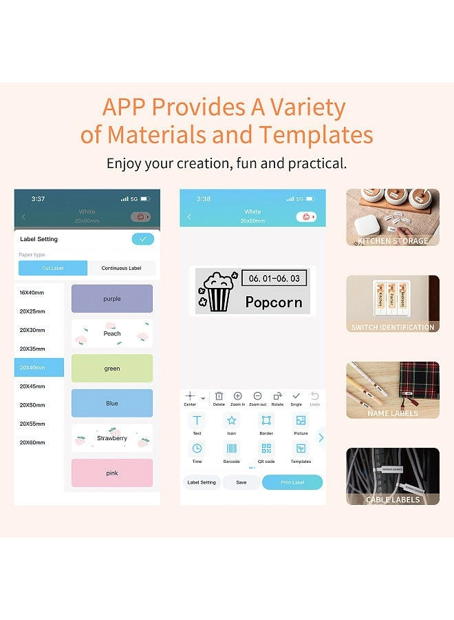 Q30 - Thermal Printing 12 mm