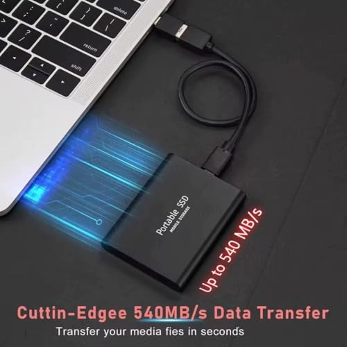 Portable External Hard Drive 6TB SSD