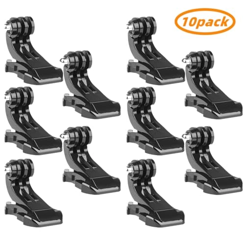 J-Hook Mount - 10 Pack Vertical Surface for GoPro