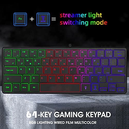 Foldable Soft Silicone Gaming Keyboard - Wired