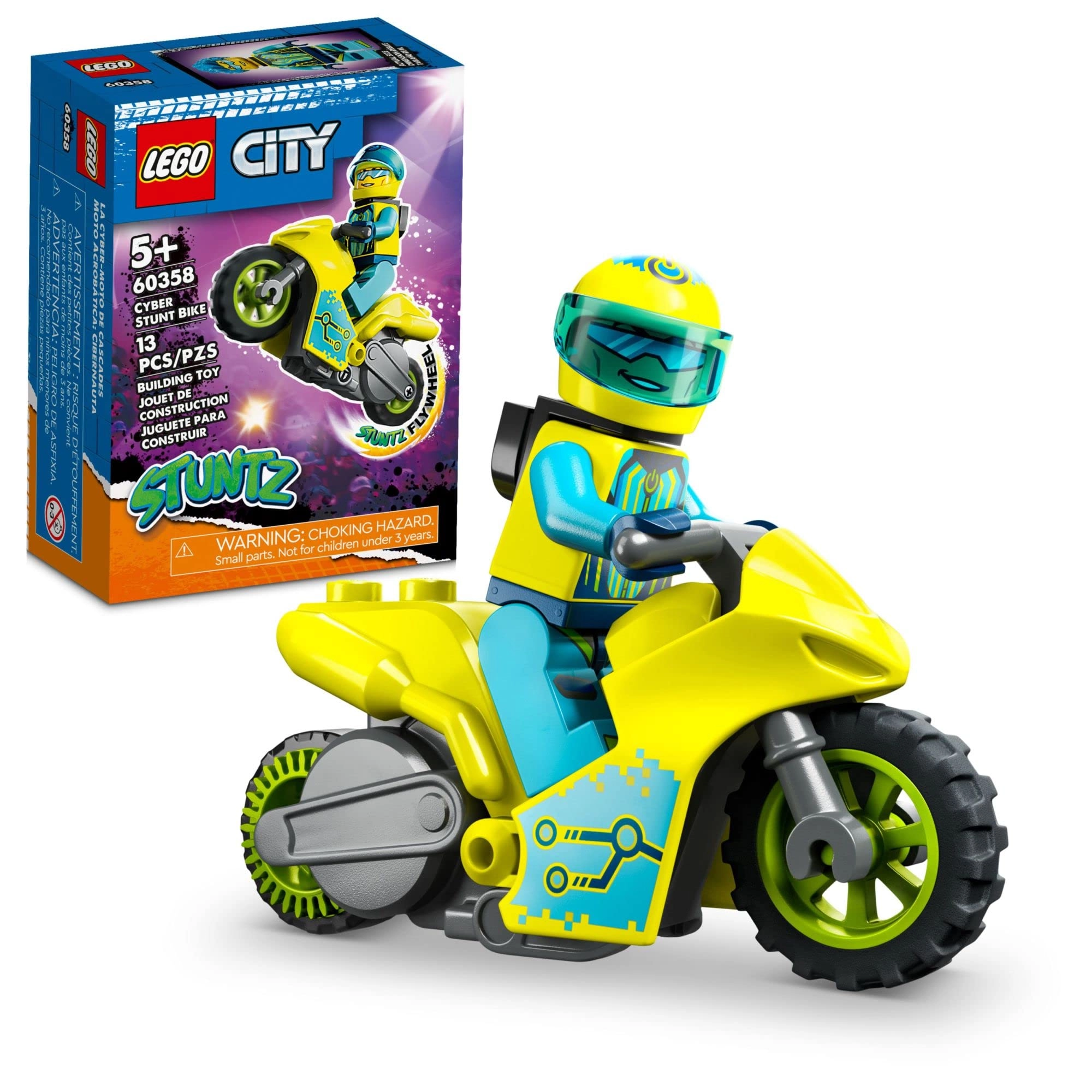 City Cyber Stunt Bike (60358)