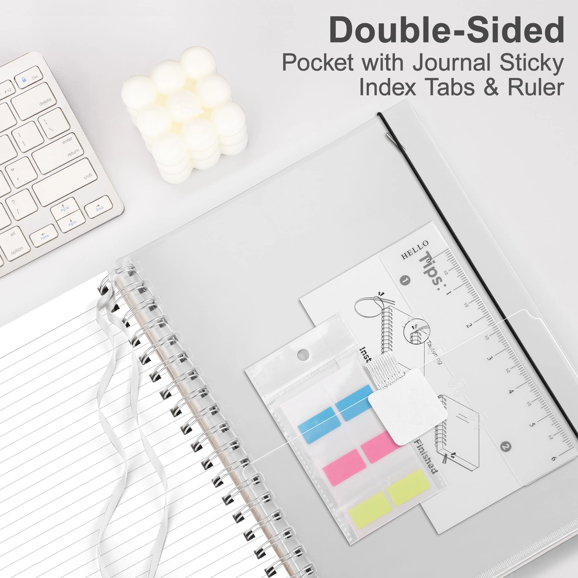 Wirebound Notebook B5 Spiral - Lined 300 Pages