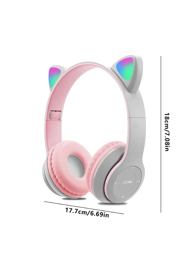 Cat Ear Headphones Wireless Headphone