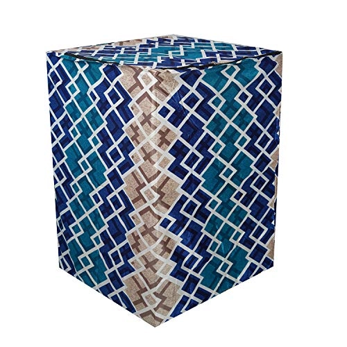 Top Load Fully Automatic Washing Machine Cover - Suitable for 6 Kg, 6.5 kg, 7 kg, 7.5 kg Blue