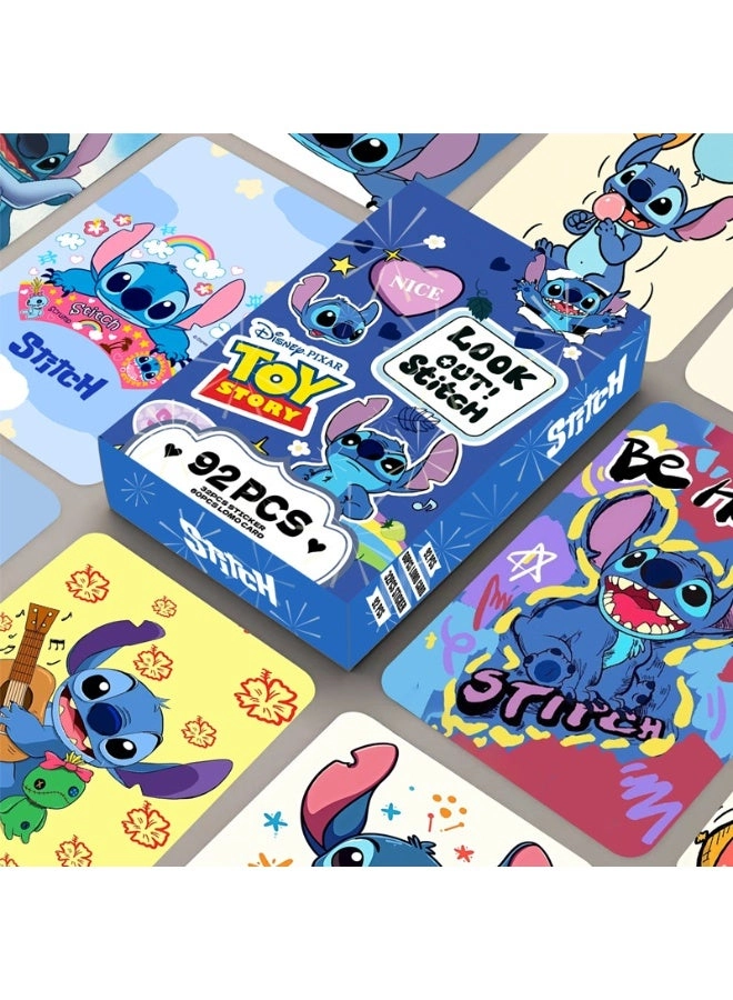 Lilo & Stitch Hawaiian Ohana Aesthetic Sticker Book 92 pcs