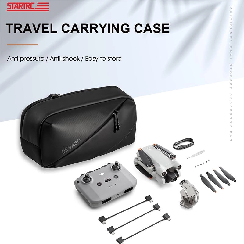 Carry Case - 19.9 x 25 x 8 cm; 300 g DJI OM6 /Mini4k / Neo / 5 Pro