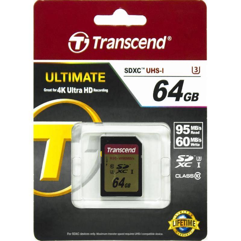 Ultimate SDXC Card - 64GB