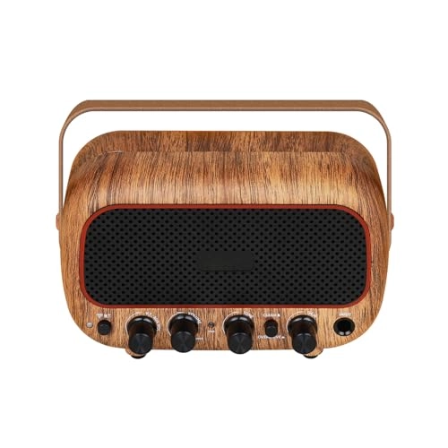 Portable BT Guitar Amplifier - 5W Dual Speaker 2000mAh