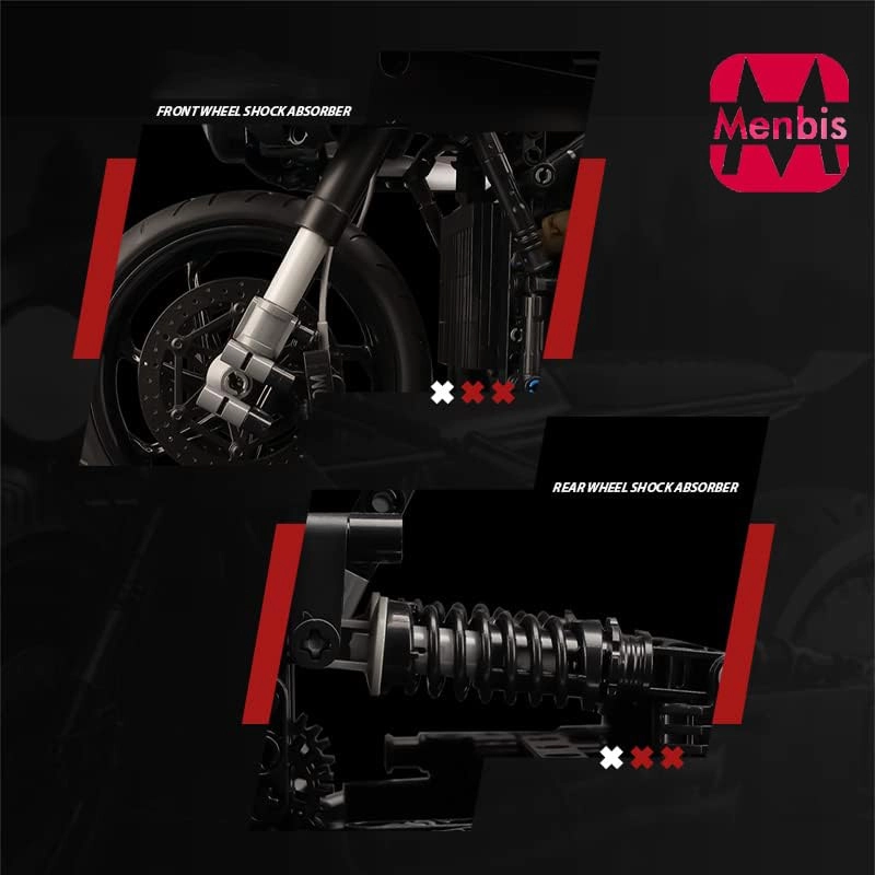 Motorcycle Building Block Kit - auto