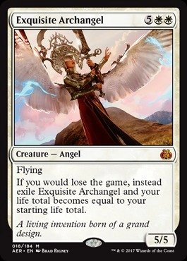 Magic: the Gathering Exquisite Archangel 018/184