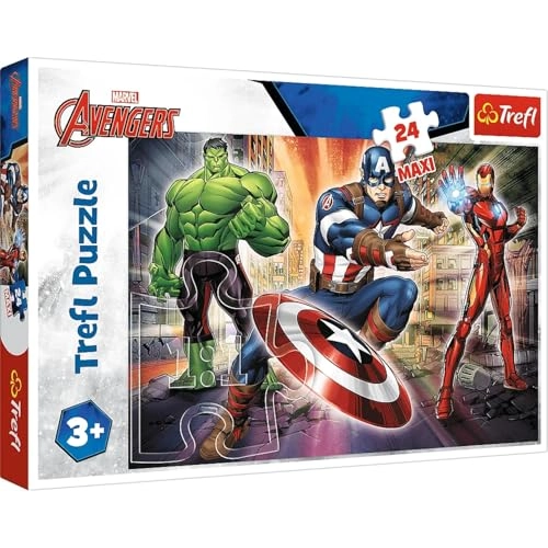 Trefl The Avengers Puzzle (24) - 24 pcs