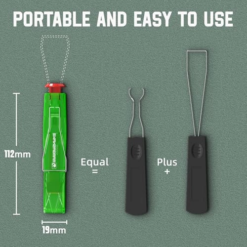 2-in-1 Keycap Switch Puller - 304 Stainless Steel Blue