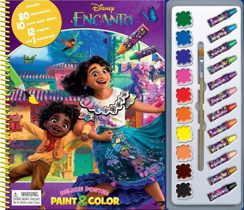Phidal Publishing Encanto Deluxe Poster Paint & Color