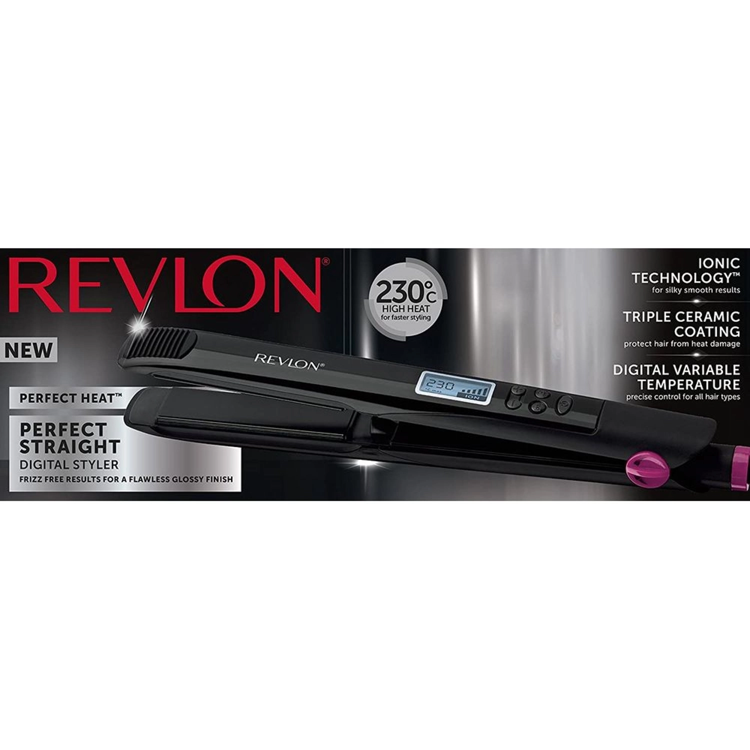 RVST2165ARB1 - Hair Straightener Black 44 WATT