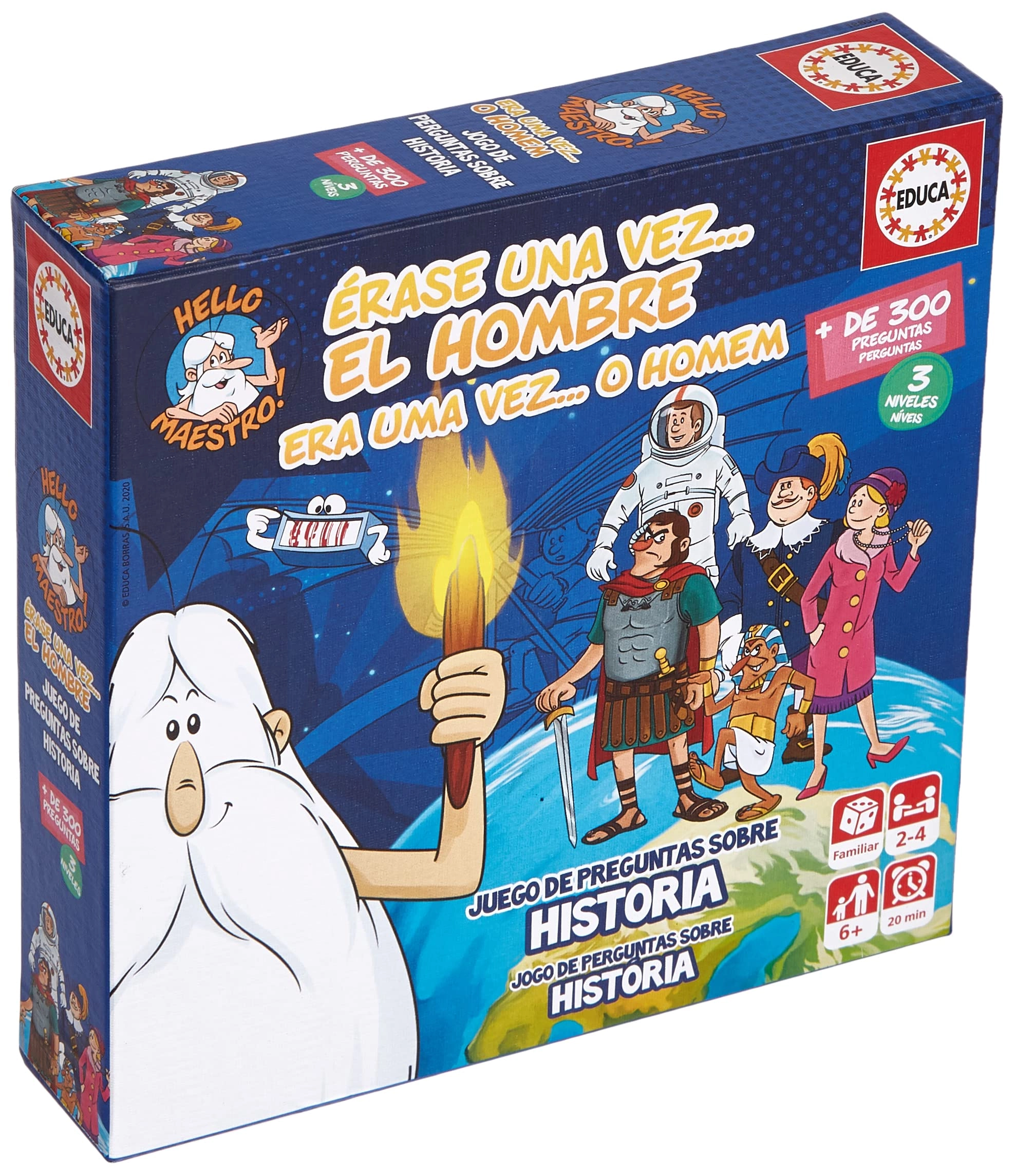 Educa Game it was Ein mal Der Mann - 18 months and up 1 pieces