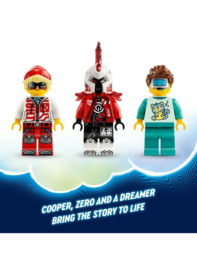 DREAMZzz Cooper’s Tiger Mech & Zero’s Hot Rod Car