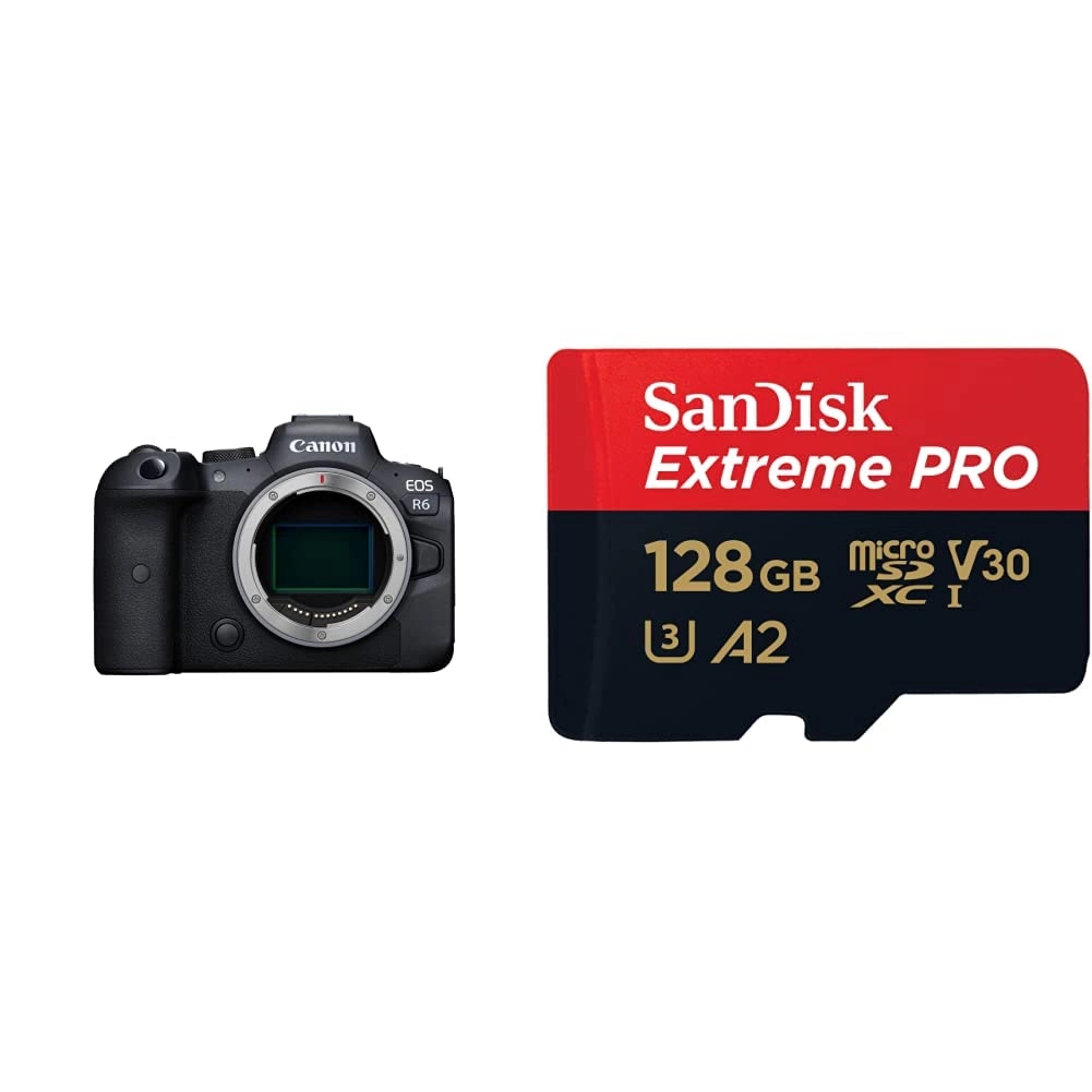 Canon EOS R6 + SDSQXCY-128G-GN6MA - 128GB