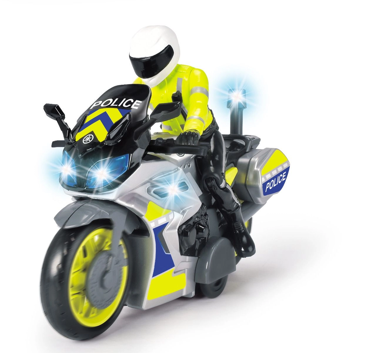 Police Bike - Light and sound Removable figure