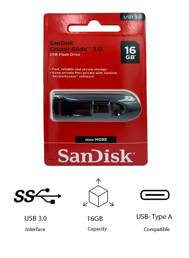 Cruzer Glide - USB v3.0 16GB