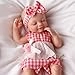 Reborn Baby Doll - 16 Inch Full Platinum Silicone Ages 3+
