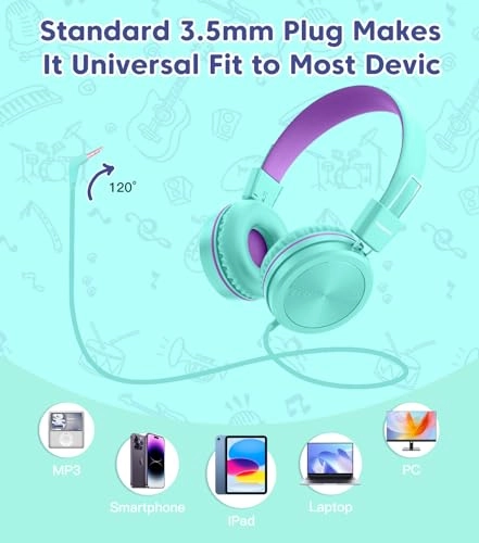 Kids Headphones Wired Headphone