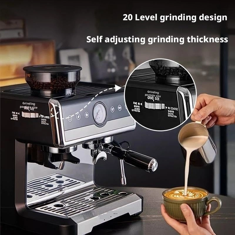 WQYSZAQYY - Grinding integrated Milk Frother