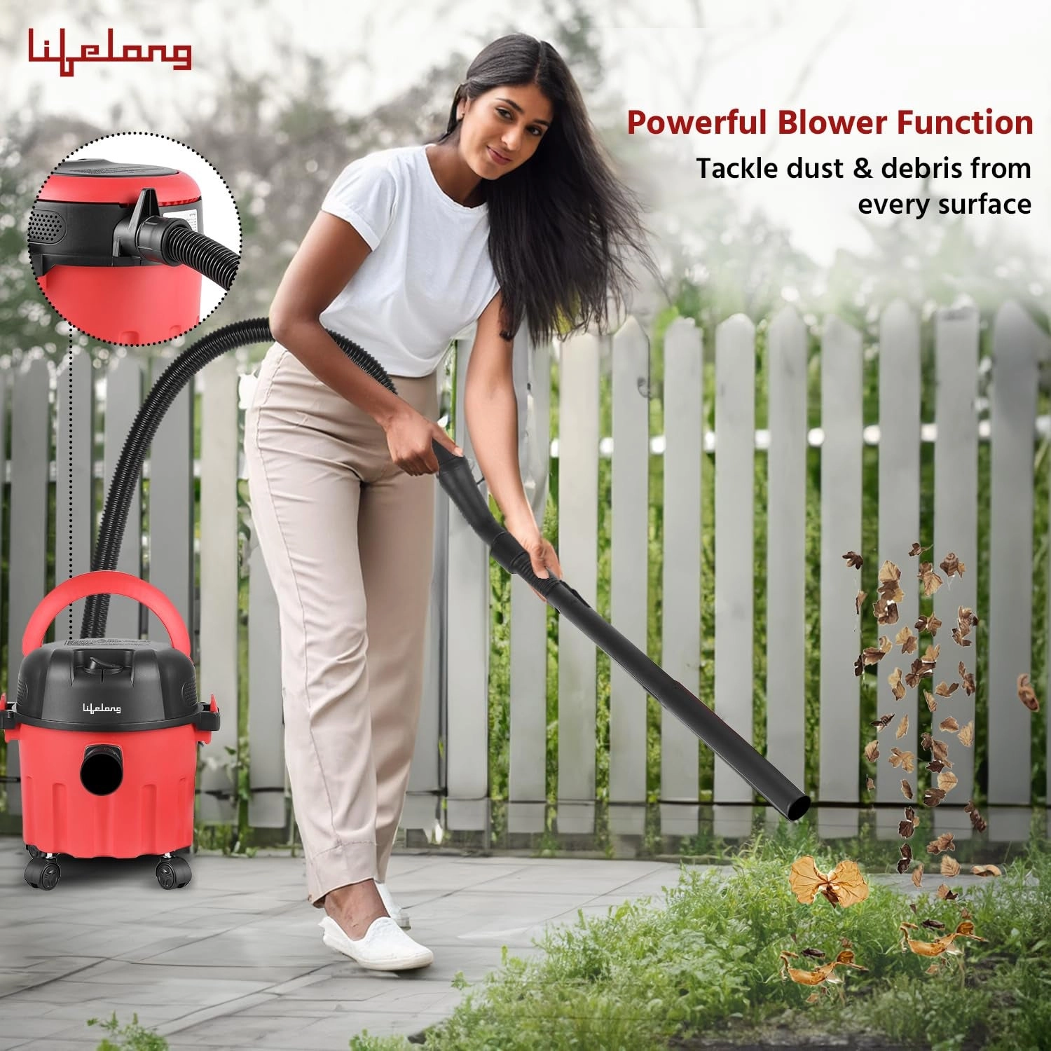 Wet Dry Vacuum Cleaner - 10 Litre 1000W 16 kPa
