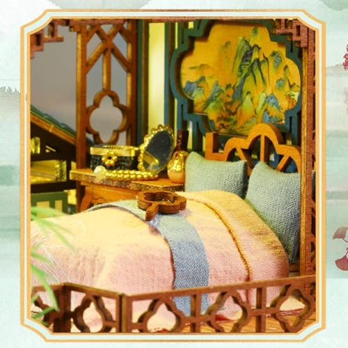 Miniature Dollhouse Kit - green spring yard