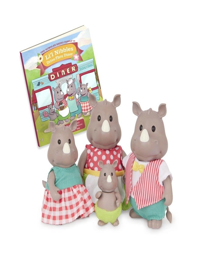 Li'L WOODZEEZ Polar Bear Family Set - Polar Bear 4 pcs