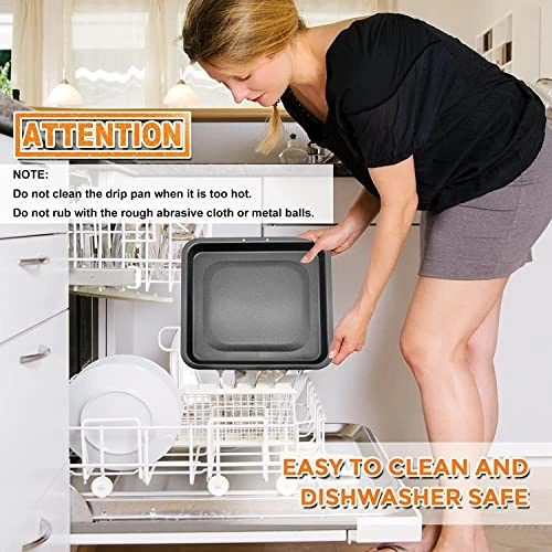 Air Fryer Replacement Drip Tray - Carbon Steel 2PCS