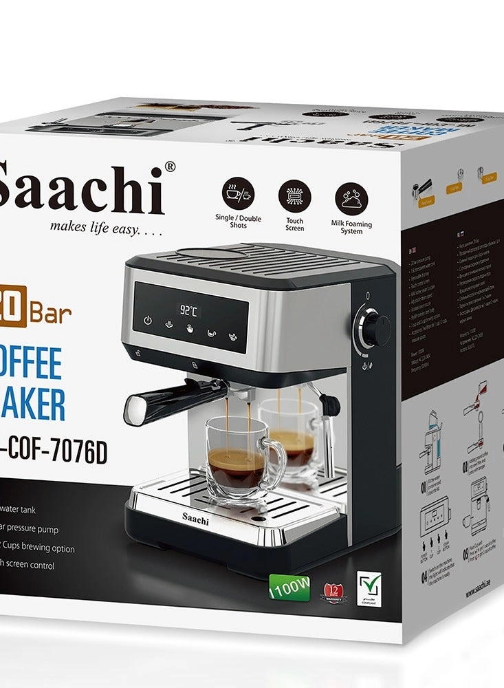 NL-COF-7076D-BK - 20 Bar 1.6 L