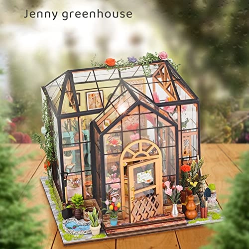 DIY Mini House Kit - Wooden LED Lights