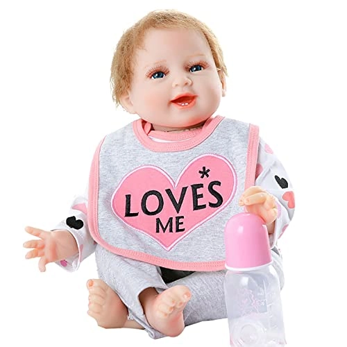 Rebirth Baby Doll - 22 Inch Weighted Yellow Short Hair Ages 3+