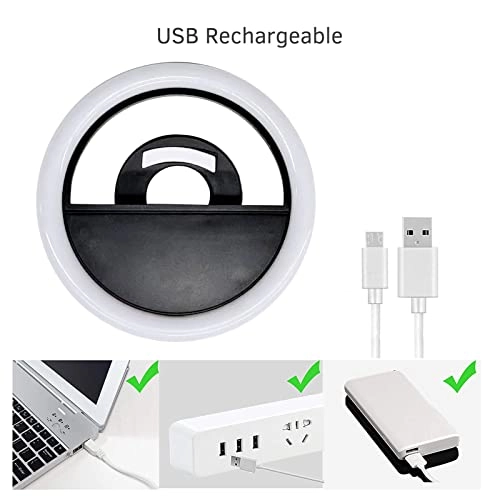 Mini Selfie Ring Light - 8.6cm/ 3.3inch