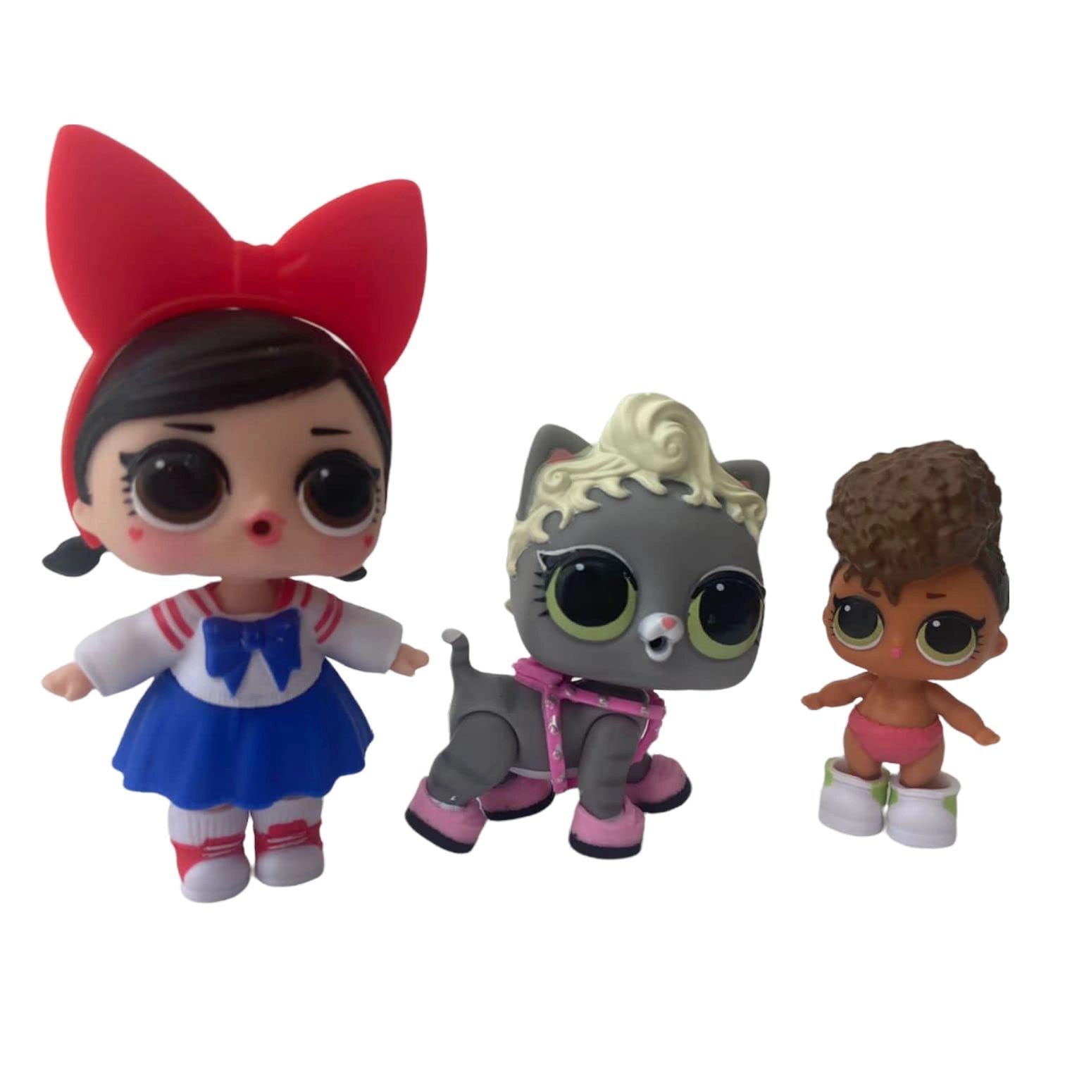 Block Party B.B. Doll + Dollmation Doll + Lil Curious Q.T. Doll
