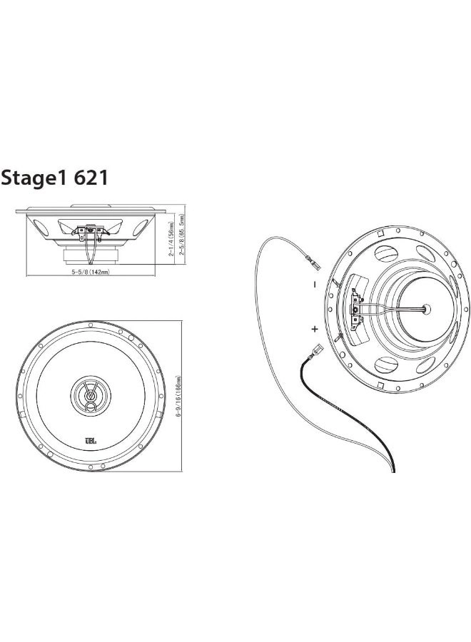 Stage1 621 - 6.5" 2-Way