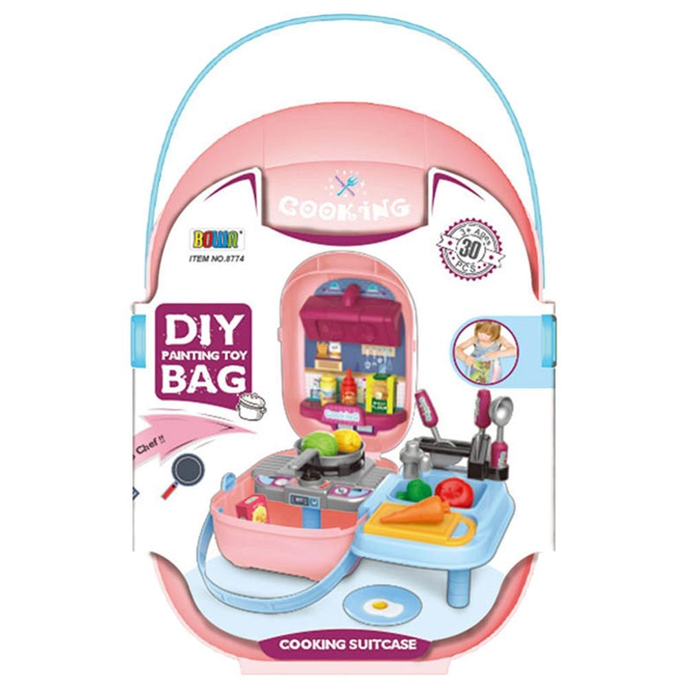 DIY Kitchen Bag With Accessories - 30 pcs (BTG-022976)